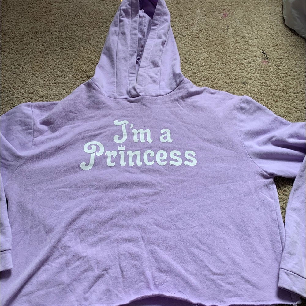 Purple hoodie